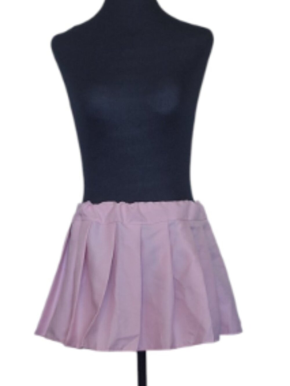 ADOME PLEATED MINI SKIRT ROLE PLAY PINK LINGERIE SIZE LARGE